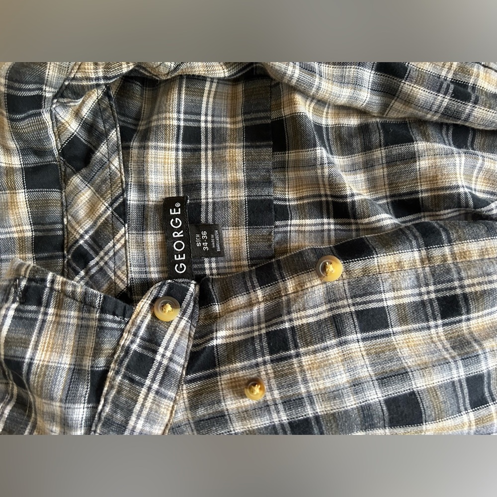 George Button Down Flannel